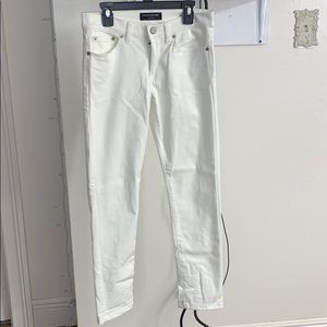White Banana Republic Skinny Jeans
